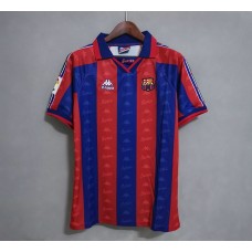 Barcelona 96/97 Home Red&Blue Soccer Jersey